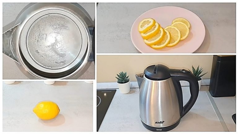 How to Descale Kettle With Lemon