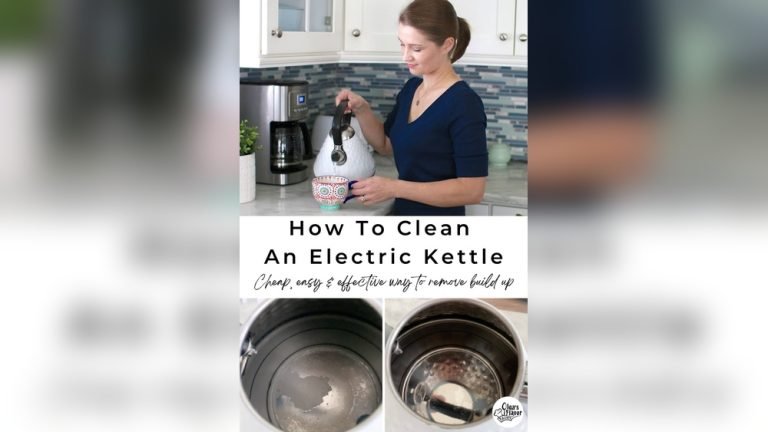 How to Clean Inside an Electric Kettle